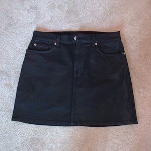 7 For All Mankind denim skirt